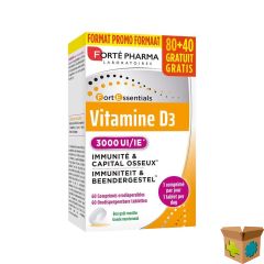 VITAMINE D3 3000 IE FORTE PHARMA CAPS 120