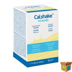 CALSHAKE ENERGIE VANILLE ZAKJE PDR 7X87G