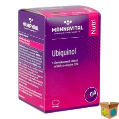 MANNAVITAL UBIQUINOL CAPS 60