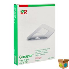 CURAPOR VERB CHIRURG. STERIEL 10CMX 8CM 5 32903