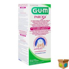 GUM PAROEX MONDSPOELING 0,12% CHLOORHEX.300ML 1784