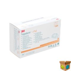 TEGADERM + PAD 3M TRANSP STERIL 6CMX10CM 50 3584