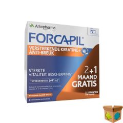 FORCAPIL KERATINE+ LOT CAPS 180