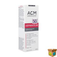 DEPIWHITE M ECRAN ZON CREME POMPFL 50ML