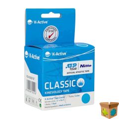 NAQI K ACTIVE TAPE CLASSIC BLAUW 50MMX5M