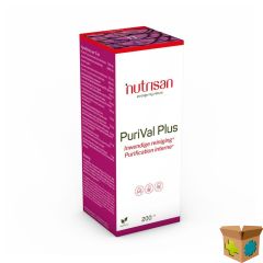 PURIVAL PLUS SIROOP 200ML NUTRISAN