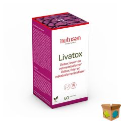 LIVATOX VEGECAPS 60 NUTRISAN