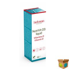 NUTRIVIT D3 LIQUID 50ML NUTRISAN