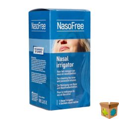 NASOFREE NEUSDOUCHE FL + 4 ZAKJES