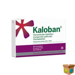 KALOBAN FILOMHULDE TABL 21 X 20 MG