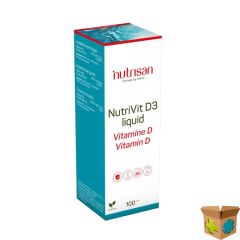 NUTRIVIT D3 LIQUID 100ML NUTRISAN