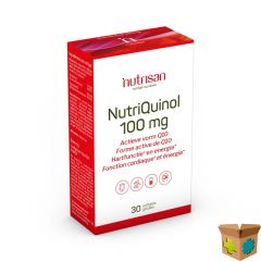 NUTRIQUINOL 100MG NF SOFTGELS 30 NUTRISAN