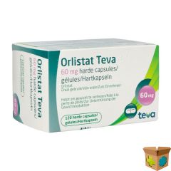 ORLISTAT TEVA HARDE CAPS 120 X 60 MG