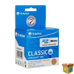 NAQI K ACTIVE TAPE CLASSIC NEUTRAAL 50MMX5M