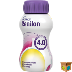 RENILON 4.0 ABRIKOOS FLES 4X125ML 570978