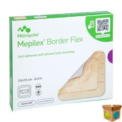 MEPILEX BORDER FLEX VERB 7,5X7,5CM 5 595250