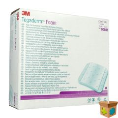 TEGADERM FOAM DRESSING 10,0X10,0CM 10 90601