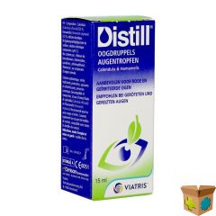 DISTILL GEIRRITEERDE OGEN COLLYRE FL 15ML