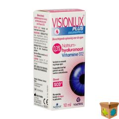 VISIONLUX PLUS OOGDRUPPELS FL 1 X 10ML