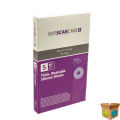 BAP SCAR CARE S SILICOONVERB TEPEL ADH 10CM 2 PAAR