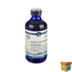 NORDIC ARCTIC COD LIVER OIL CITROEN 237ML