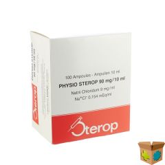 PHYSIO STEROP AMP UD 100 X 10ML