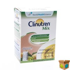 CLINUTREN MIX HAM-ERWTJES NF ZAKJE 6X75G