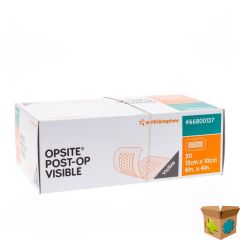 OPSITE POST OP VISIBLE 10CMX15CM 20 66800137