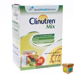 CLINUTREN MIX GROENE GROENTEN NF ZAKJE 6X75G