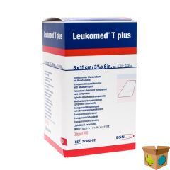 LEUKOMED T PLUS VERB STER 8,0CMX15CM 50 7238202