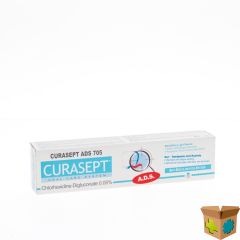 CURASEPT TANDP GEL FLUORIDE 0,05% TUBE 75ML