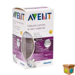 PHILIPS AVENT ZUIGFLES GLAS 120ML