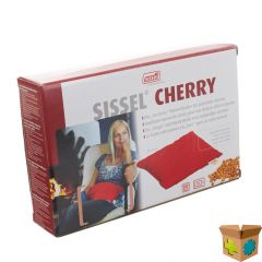 SISSEL CHERRY KERSENPITKUSSEN 20X40CM ROOD