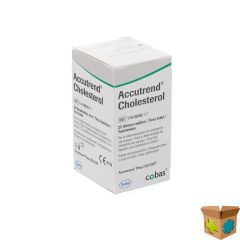 ACCUTREND CHOLESTEROL STRIPS 25 11418262165