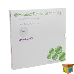 MEPILEX BORDER AG SACRUM STER 18,0X18,0 5 382000