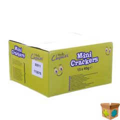 CHOICES MINI CRACKERS 15X40G