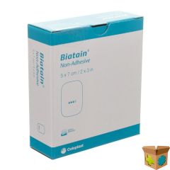 BIATAIN SCHUIMVERBAND N/ADH 5,0X 7,0CM 10 36105