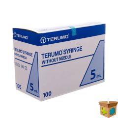 TERUMO SPUIT LUER SLIPTIP 5ML 100