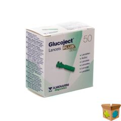 GLUCOJECT LANCETS PLUS 33G 50 44118