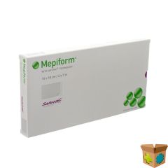 MEPIFORM VERB ADH LITTEKEN STER 10X18,0CM 5 293400