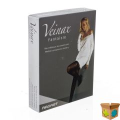 VEINAX HOLD-UPS KLEIN DIAMANT 2 LANG ZWART MAAT 4