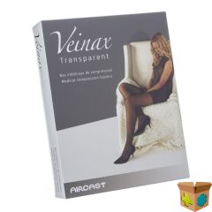 VEINAX PANTY TRANSPARANT 2 LANG ZWART MAAT 4