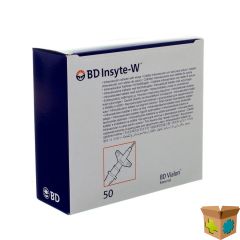 BD INSYTE-W CATH.IV 24G 3/4 0,7X19MM GEEL50 381312