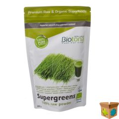 BIOTONA SUPERGREENS RAW POWDER NF 200G