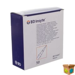 BD INSYTE CATH.IV 14G 2 2,1X45MM ORANJE 50 381267