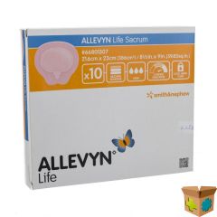 ALLEVYN LIFE SACRUM VERB 21,6X23,0CM 10 66801307