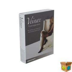 VEINAX PANTY TRANSPARANT 2 LANG LICHT BEIGE MAAT2