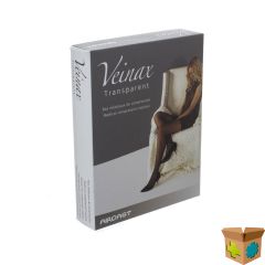 VEINAX PANTY TRANSPARANT 2 LANG LICHT BEIGE MAAT4