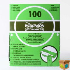 Wilkinson niet steriele wegwerpscheermesjes -100st